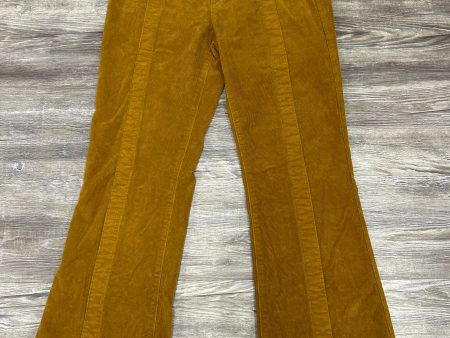 Pants Corduroy By Adriano Goldschmied In Chartreuse, Size: 4 Supply