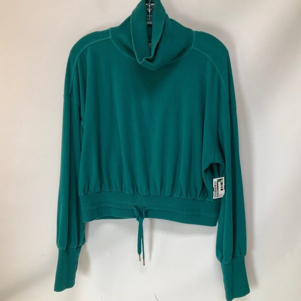 Athletic Top Long Sleeve Collar By Sweaty Betty In Green, Size: M Online