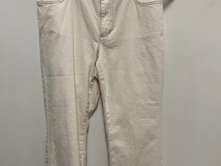 Pants Cropped By Eileen Fisher In Tan, Size: 10 Online