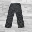 Pants Cropped By White House Black Market In Black & White, Size: 6 For Discount