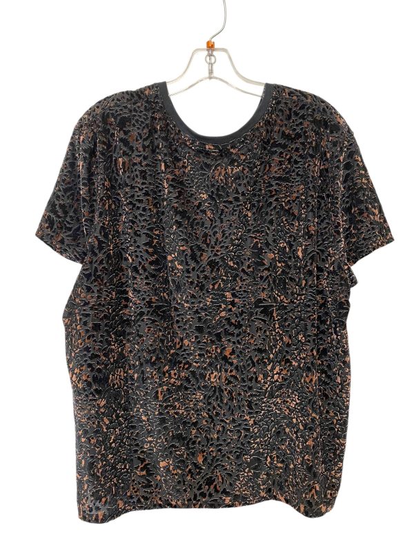 Top Short Sleeve By We The Free In Black & Brown, Size: Xs on Sale