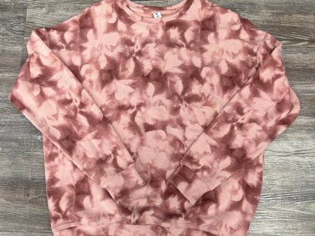 Athletic Sweatshirt Crewneck By Athleta In Tie Dye Print, Size: Xxs Fashion