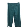 Pants Cropped By J. Jill In Teal, Size:Mp Supply