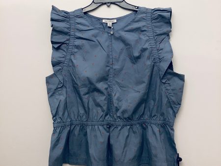 Top Short Sleeve By Clothes Mentor In Blue, Size: Xl For Sale