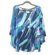 Swimwear Cover-Up By Chicos In Blue, Size:L Hot on Sale