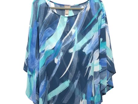 Swimwear Cover-Up By Chicos In Blue, Size:L Hot on Sale