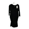 Mat Dress By Isabel Maternity In Black, Size:Xl Discount