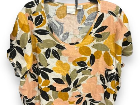 Top Short Sleeve By Rachel Zoe In Multi-colored, Size: 2x on Sale