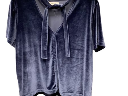 Top Short Sleeve By Madewell In Blue, Size: L For Cheap