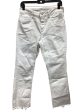 Jeans Boot Cut By Pilcro In White Denim, Size: 8 Online Sale