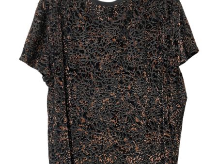 Top Short Sleeve By We The Free In Black & Brown, Size: Xs on Sale