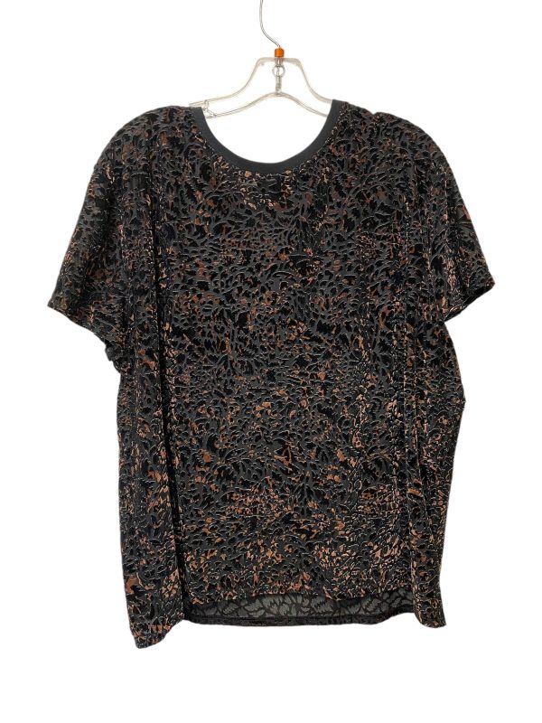 Top Short Sleeve By We The Free In Black & Brown, Size: Xs on Sale