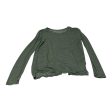 Athletic Top Long Sleeve Crewneck By Athleta In Green, Size: S For Discount