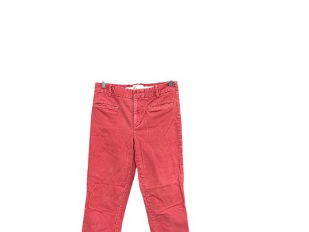 Pants Corduroy By Anthropologie In Red, Size: 2 Discount