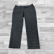 Pants Cropped By White House Black Market In Black & White, Size: 6 For Discount