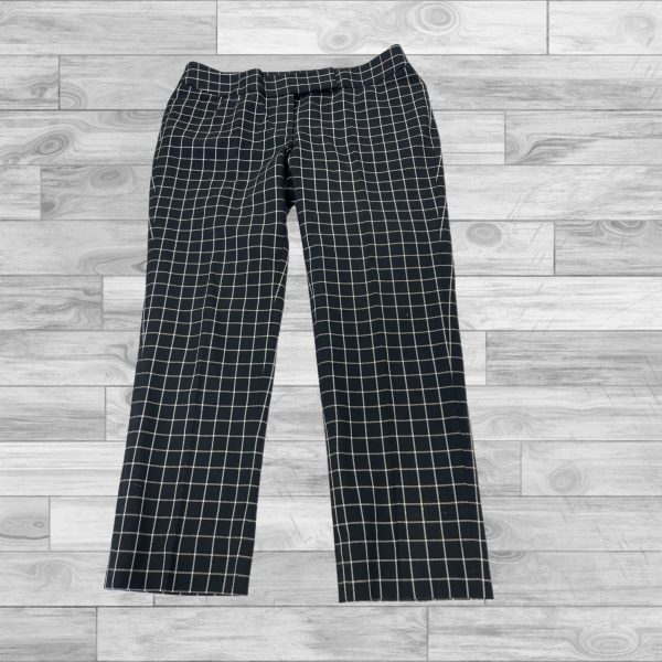 Pants Cropped By White House Black Market In Black & White, Size: 6 For Discount