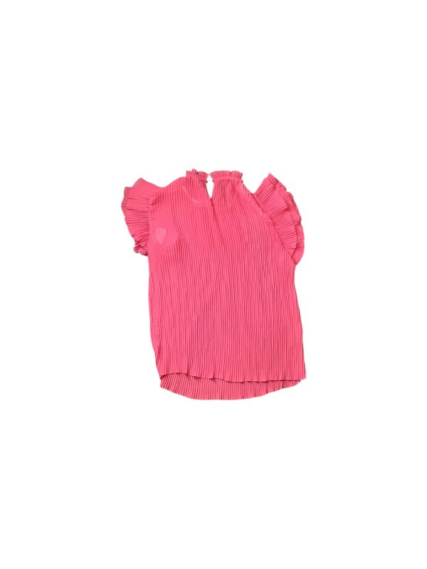 Top Short Sleeve Basic By City Chic In Pink, Size: 16 Online Hot Sale