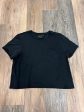 Top Short Sleeve By Richer Poorer In Black, Size: M For Sale