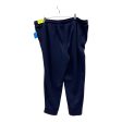 Athletic Pants By All In Motion In Navy, Size:1X For Discount